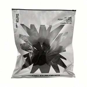 Sacs d'emballage refermables en EVA + PE recyclables, très demandés, pour vêtements et chaussettes, avec impression sérigraphique et logo personnalisé - Product Image 5