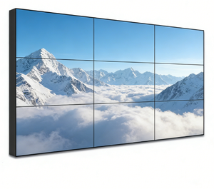 55 Inch IPS Hard <b>Screen</b> Anti Glare High Contrast Ratio Conference Room LCD Video <b>Wall</b> Panel - Product Image 1