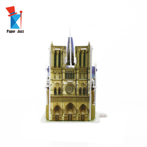 <span class=keywords><strong>Puzzle</strong></span> 3d du bâtiment de renommée mondiale Notre Dame De <span class=keywords><strong>Paris</strong></span> - Product Image 5