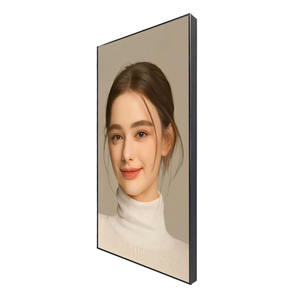 55 Inch Ultrathin Narrow Bezel High Brightness Monitors Hanging Advertising Digital Signage Lcd Screen Display