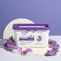 NOUVEAU Fabricant OEM/ODM de capsules de lessive en perles, HE 3 en 1, pour élimination des taches tenaces, balles de gel lessivielles