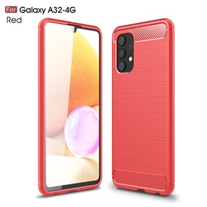 2021 TPU flessibile In Fibra di Carbonio Antiurto Molle di TPU Cassa Del Telefono Delle Cellule per Samsung Galaxy <span class=keywords><strong>A52</strong></span> 5G/<span class=keywords><strong>A72</strong></span> 5G/A32 4G - Product Image 2
