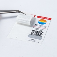 Étiquette personnalisée avec code QR, numéro de série, autocollants avec code QR, lamination argentée mate, gravure laser, étiquette avec code QR