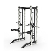 Nouvelle Cage de Musculation Unisexe Robuste à Usage Commercial en Métal – Équipement de Fitness pour la Salle de Sport, Rack à Squat, Machine Smith