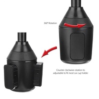 Vente chaude support de téléphone tablette pour voiture, pour iPad tablette téléphone support de verre support de voiture avec col de cygne réglable Flexible