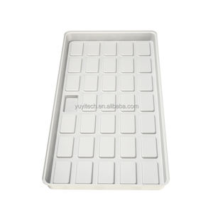 2x4 कूल्हों एबीएस प्लास्टिक सफेद हाइड्रो नाली Ebb और प्रवाह <span class=keywords><strong>Hydroponic</strong></span> प्लांट बाढ़ ट्रे थोक - Product Image 1