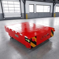 Chariot de transfert multi-tonnages sans rail, personnalisé, avec alarme sonore et lumineuse, conception sécurisée, pour pièces métalliques en bobine d'acier