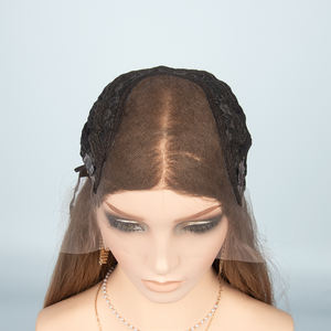 Extensiones de Cabello Personalizadas al por Mayor, Base de Seda, Peluca Judía, Cabello Humano Ruso Virgen, Postizo para Mujer - Product Image 3