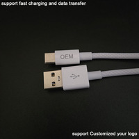 Cables USB a USB Tipo C de 2 Metros con Función Dual de Carga Rápida QC 3.0 y Transferencia de Datos