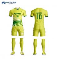Maillot de football personnalisé pour homme, séchage rapide, respirant, maille extensible 4 directions, écologique, 100 % polyester, manches courtes, vente en gros