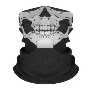 Masque facial pour homme en néoprène, taille unique, protection intégrale du visage, cache-cou pour moto, couvre-tête - Product Image 1