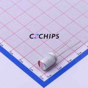 Condensador Sólido PCR1CEN471MBABLL35WP, Componente de Orificio Pasante (THT), D8xL11.5mm 470uF 20% 16V 3.5mm - Product Image 1