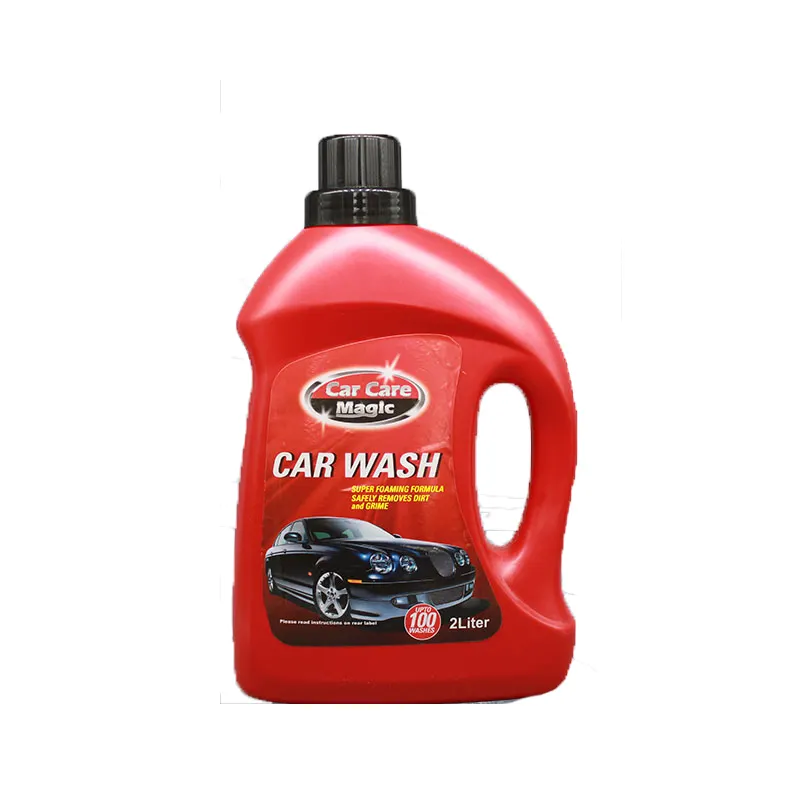 Limpador líquido de carro de alta eficiência, shampoo automático, cerâmica para lavagem de carro