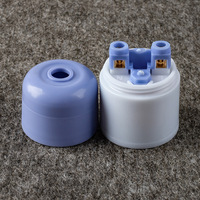 Douille de lampe suspendue E27 LED en bakélite, support de lampe de bureau, adaptateur de douille à vis, blanc, AC 220V 6A, garantie 1 an, sécurité, directement de l'usine