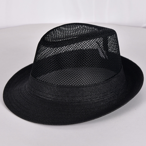 Sombrero de Paja Panamá al por Mayor para Hombres de Mediana Edad y Mayores, Transpirable, con Malla, Casual, para Pesca, Viajes, Ciclismo, de Ala Ancha, Unisex - Product Image 3