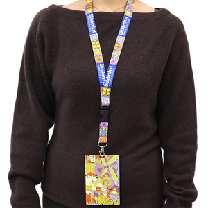 Werbe-Schlüsselband mit Haken, Langlebig, Sublimationsdruck, Anime-Design, Handy-Umhängeband, Schlüsselanhänger, Ausweiskartenhalter aus Polyester - Product Image 5