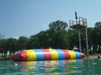 Jeux gonflables aquatiques d'extérieur : Catapulte aquatique gonflable, Blob aquatique, Coussin de saut aquatique gonflable, Blob gonflable à vendre