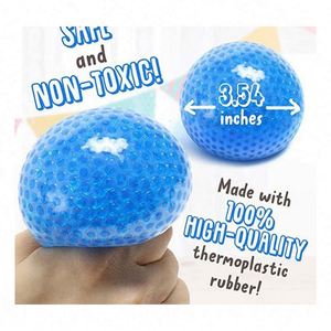 High Quality Watermelon <b>Squishy</b> Color Changing Balls with PVC/PU/Silicone Material for Sensory Play Stress Relief Fidget Toy - Product Image 3