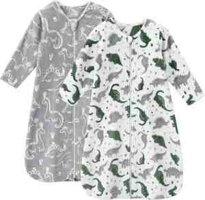 Saco de dormir de lana de manga larga para bebé niña, suave y transpirable - Product Image 6