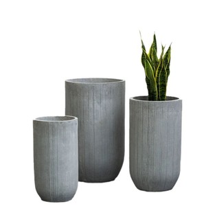 Recién llegado directo de fábrica: maceta de cerámica extragrande con amplia apertura para el hogar, sala de estar, decoración de plantas verdes - Product Image 5