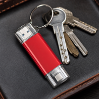Clé USB OTG Type C 3.0 double interface 16 Go 32 Go 64 Go pour téléphone portable et ordinateur portable, personnalisable avec logo, idéale comme cadeau