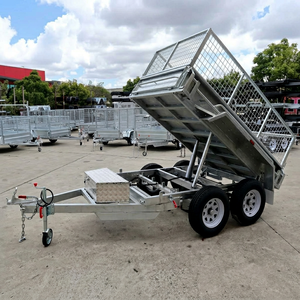 Nouvelle remorque galvanisée en gros 10x6, caisse de transport galvanisée et remorques pour bétail/stockage avec une charge utile de 1001-2000 kg, fabriquées en Alaska - Product Image 1