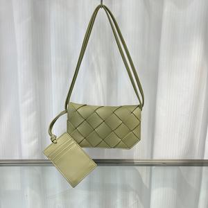 Sac à bandoulière minimaliste décontracté 2025, motif losanges tissés, pochette pour téléphone, petit sac à la mode - Product Image 2