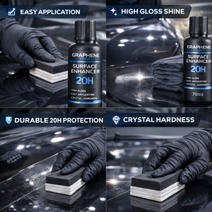 GRAPHONEX 20H Revestimiento Cerámico de Grafeno para Pintura de Automóviles, Potenciador de Superficie, Líquido Autoregenerativo, Tolerancia de PH2-12, Duración de 10 Años (70ml) - Product Image 2