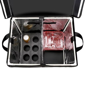Caja Térmica de Cuero de Lujo de 23L para Entrega de Comida, Equipo para Repartidores, Compatible con Bolsas de Hielo, para Entrega de Pasteles/Pizzas Grandes/Pequeñas - Product Image 4