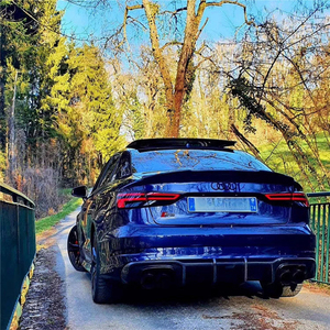 ตัวกระจายแสงคาร์บอนไฟเบอร์แท้สำหรับ A3 S3 8V 2014-2020 - Product Image 6