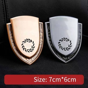 Calcomanías Personalizadas de Fábrica para Carrocería de Automóviles de Lujo, Emblemas Metálicos 3D, Importados, Removibles, de Alta Calidad, Duraderos para Interiores, 5-7 Años - Product Image 3