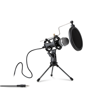 Studio <strong>Microfone</strong> Portable Wired Vocal Mic for Home Entertainment and Speech Microphone - Product Image 1