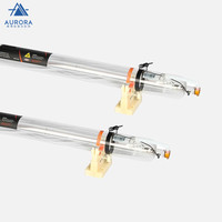 Tube Laser CO2 80W 1600mm Dia.60 lampe en verre CO2 pour pièces de Machine de découpe de marqueur de gravure de chapitre sculpté au Laser