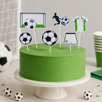 Décorations de gâteaux d'anniversaire personnalisées imprimées, pics décoratifs pour cupcakes, inserts pour les célébrations d'anniversaire