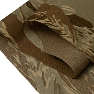 Vải Nhà Sản Xuất Tùy Chỉnh In Ấn Camo Dệt <span class=keywords><strong>Twill</strong></span> 100% Nylon Chiến Thuật Đồng Phục Ba Lô Tiger Sọc Ngụy Trang Vải - Product Image 1