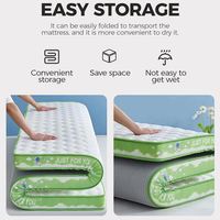 Matelas de lit en latex naturel de qualité supérieure, taille simple