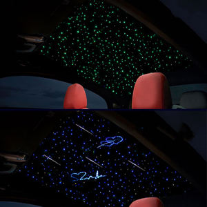 Luz de Techo LED de Fibra Óptica de Doble Puerto 9555-L2, Luz Ambiental de Cielo Estrellado para Techo de Auto - Product Image 6