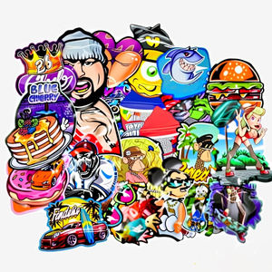 Customized Die Cut Mylar borsa con cerniera olografica sacchetto di imballaggio a prova di odore biodegradabile commestibili a forma di stampa sacchetto di plastica - Product Image 1