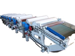 Equipo de reciclaje de <span class=keywords><strong>ropa</strong></span> vieja <span class=keywords><strong>M</strong></span>áquina de reciclaje textil para fibra de hilo de algodón e hilo con componentes de núcleo de motor PLC - Product Image 6