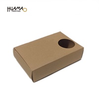 Boîtes en papier kraft écologiques et recyclables pour cadeaux, emballage de savon, présentoir personnalisable pour cadeaux et artisanat
