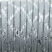 Cordon de parachute multifonction en nylon à 7 brins, 550 lb, or et argent, 100 pieds, 19 couleurs, 4 mm, paracorde 550 pour le camping
