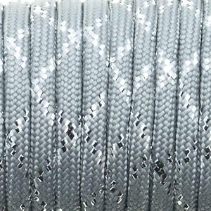 Cordon de parachute multifonction en nylon à 7 brins, 550 lb, or et argent, 100 pieds, 19 couleurs, 4 mm, paracorde 550 pour <span class=keywords><strong>le</strong></span> <span class=keywords><strong>camping</strong></span> - Product Image 3