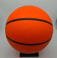 Ballon de basketball LED rechargeable taille 7 pour adultes, avec logo personnalisé imprimé, en caoutchouc lumineux, phosphorescent, 600-50g, 730-750mm