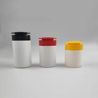 Bouteilles en plastique personnalisées et colorées pour produits de santé, compléments alimentaires, gélules et vitamines, pour l'emballage de pilules