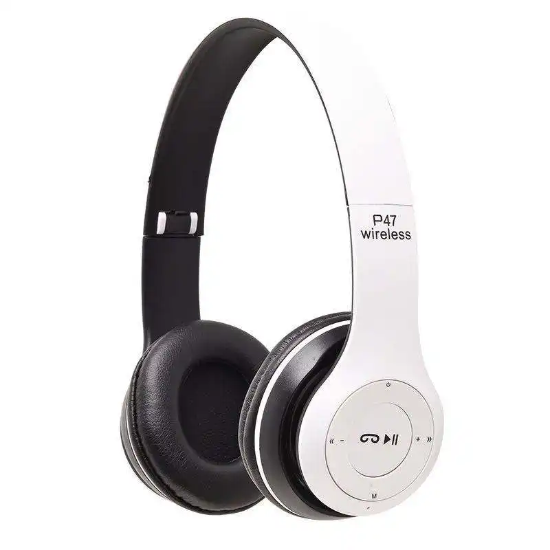 P47 Handsfree Wireless Headphones Noise Canceling Headphone Earphone P47 Headset Bluetooth Head Phone For Iphone Huawei Samsung