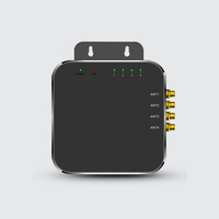 Sistema de sincronización Rfid Marathon, 4 puertos, lector fijo Uhf con lectura de etiquetas múltiples, proporciona soporte Sdk gratuito, interfaz serie Ethernet