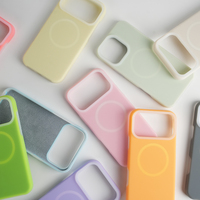 Coque de Téléphone en Silicone Joyporodo S011 Économique Effet Gel pour iPhone 17 16 15 Pro Max et Android Magnétique