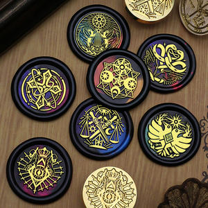 Vente en gros Western Mythology Series Eye Of Horus Cross Athena <span class=keywords><strong>Apollo</strong></span> Wax Seal Stamp Head - Product Image 2