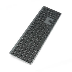 2,4 г перезаряжаемый эргономичный полноразмерный ножничный переключатель беспроводная клавиатура перезаряжаемая задняя подсветка - Product Image 2