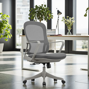 Silla de Oficina Ergonómica Ejecutiva de Respaldo Alto, Nueva Llegada <span class=keywords><strong>2023</strong></span>, Silla de Oficina de Tela de Malla con Reposabrazos en Forma de T, Venta al por Mayor - Product Image 1